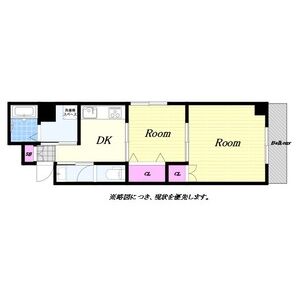 2DK 間取り図