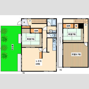 3LDK 間取り図