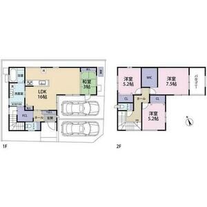 3LDK 間取り図