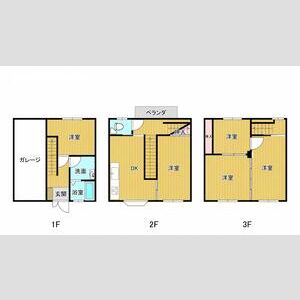 5DK 間取り図