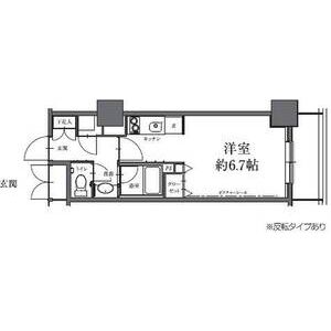 ワンルーム 間取り図