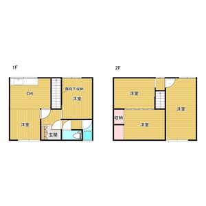 5DK 間取り図