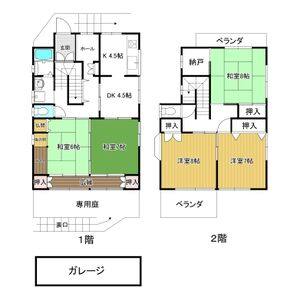 5DK 間取り図