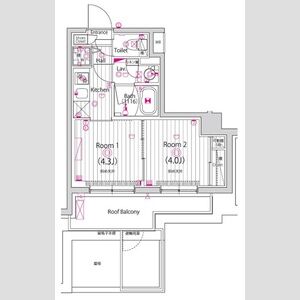 2K 間取り図