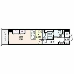 ワンルーム 間取り図