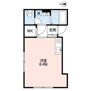 ワンルーム 間取り図