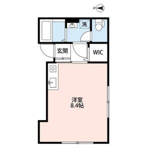 ワンルーム 間取り図