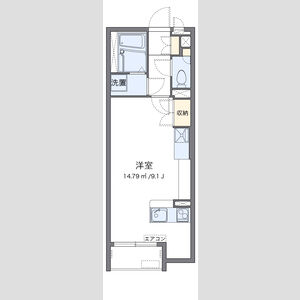 ワンルーム 間取り図