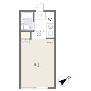 ワンルーム 間取り図