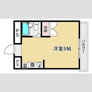 ワンルーム 間取り図