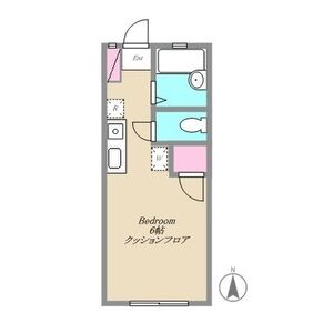 ワンルーム 間取り図