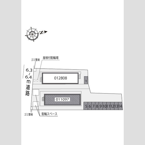 レオパレスメイプルⅢ 室内写真1