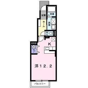 ワンルーム 間取り図