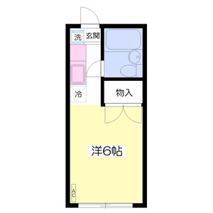 ワンルーム 間取り図