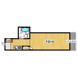 ワンルーム 間取り図