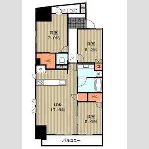 3LDK 間取り図