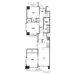 3LDK 間取り図