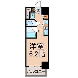 ワンルーム 間取り図