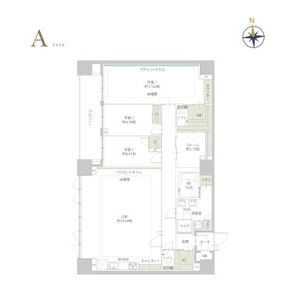 3LDK 間取り図
