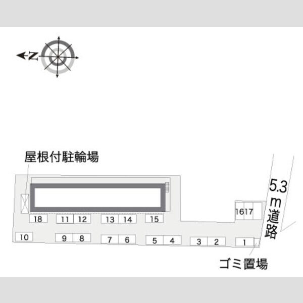 レオパレスアムール IWAOⅡ 室内写真1