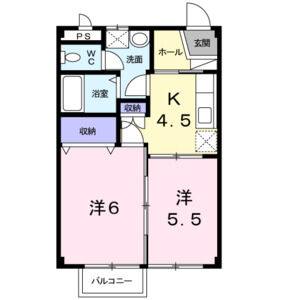 2K 間取り図