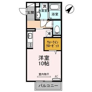 ワンルーム 間取り図