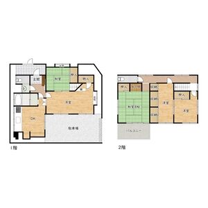 5DK 間取り図