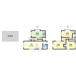 4LDK 間取り図