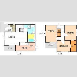 3LDK 間取り図
