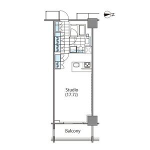 ワンルーム 間取り図