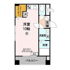 ワンルーム 間取り図