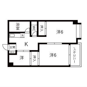 3K 間取り図