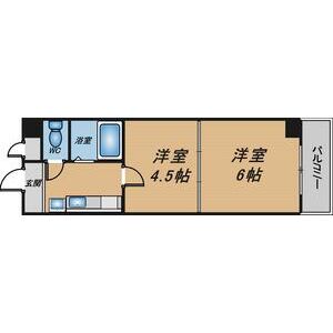 2K 間取り図