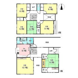 6LDK 間取り図