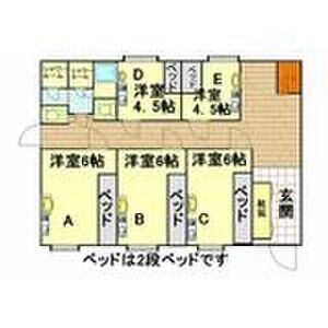 ワンルーム 間取り図
