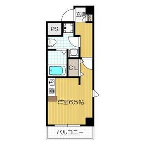 ワンルーム 間取り図