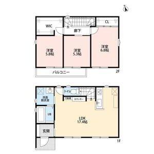 3LDK 間取り図