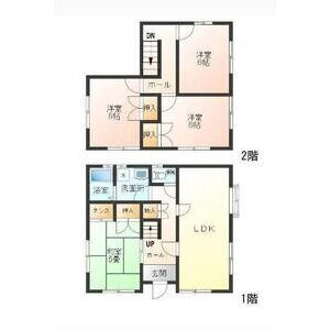 4LDK 間取り図