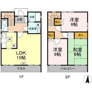 3LDK 間取り図