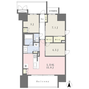 3LDK 間取り図