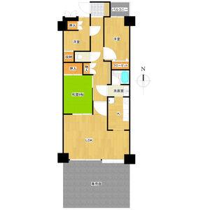 3LDK 間取り図