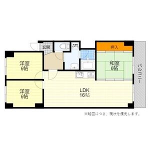 3LDK 間取り図