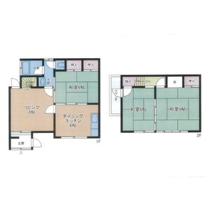 3LDK 間取り図