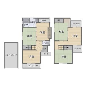 5DK 間取り図