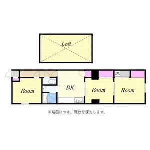 3DK 間取り図