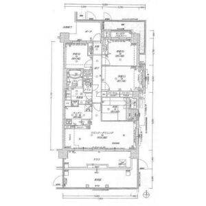 4LDK 間取り図