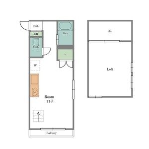 ワンルーム 間取り図