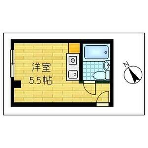 ワンルーム 間取り図