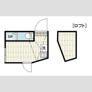 ワンルーム 間取り図