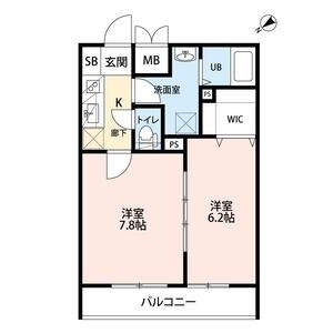 2K 間取り図